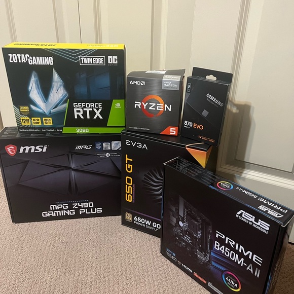 PC PARTS BUNDLE EVERYTHING NEW